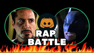 Iron Man VS Batman  Discord Rap Battle ft Beluga [upl. by Ainehs140]