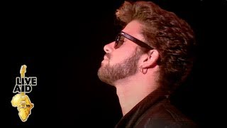 Elton John  George Michael  Don’t Let The Sun Go Down On Me Live Aid 1985 [upl. by Radley]