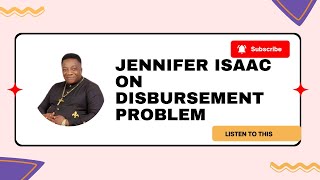 JENNIFER ISAAC ON DISBURSEMENT PROBLEMEVERYONE NEEDS TO BE SOLIDATED uaag disbursement funding [upl. by Rimhsak]