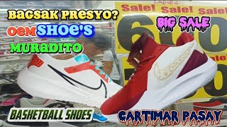 cartimar stock shoes update 2024 Basketball shoes l adidas at ebapa 😳 oemshoes cartimarpasay [upl. by Shatzer]