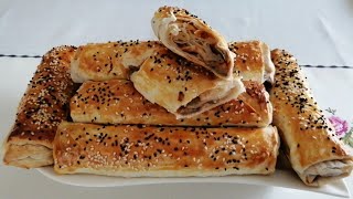 PATLICANLI BÖREK TARİFİ 💯💯👌 [upl. by Rebmat301]