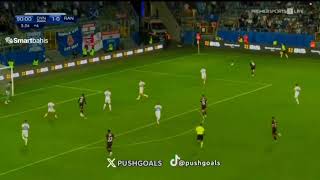 Cyriel Dessers LAST SECOND EQUALISER GOAL in Dynamo Kyiv 11 Rangers 682024 [upl. by Nnaillek213]