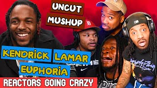 KENDRICK LAMAR  EUPHORIA  UNCUT REACTION MASHUP [upl. by Pippy]