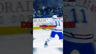 Top 10 best deflections in hockey hockey nhl [upl. by Eudoxia325]