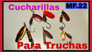 💥TOP 5 TRUCOS sobre CUCHARILLAS para PESCAR TRUCHAS💥 [upl. by Annabela]