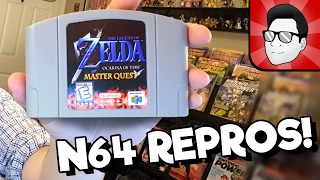 N64 Repros are Real WORKING Zelda Master Quest and How to Spot a Fake Cartridge [upl. by Sigfried818]