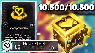 NỔ HŨ TỔNG HƠN 10000 ĐIỂM KHI CÓ 10 HEARTSTEEL ROUND 51  LÕI quot KẺ CẮP TRÁI TIM quot GIỮ 100 SỐ ĐIỂM [upl. by Anilac]