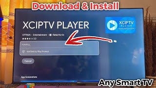 How to Install XCIPTV Player on Any Smart TV [upl. by Jerrome70]