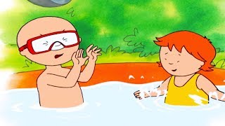 Caillou English Full Episodes  Caillou in the Paddling Pool  Cartoon Movie  Cartoons for Kids [upl. by Abe33]