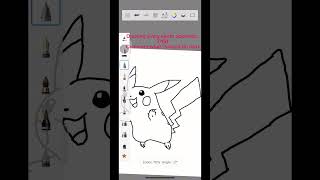 Drawing every kanto Pokemon 7151 pikachu pokemon bidoof meme shorts fyp [upl. by Catharine]