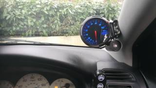 Tachometer Gauge Kit Blue LED 11000 RPM car Meter Shift Light Switch Unit 4G4E [upl. by Ardelle477]