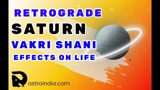 Saturn Retrograde Vakri Shani From 1st House to 6th House [upl. by Aisats]