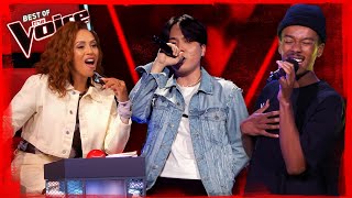 The DOPEST Blind Auditions on The Voice 2  Top 10 [upl. by Eednarb]