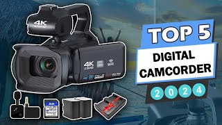 TOP 5 Best Digital Camcorder  AliExpress [upl. by Arutak]