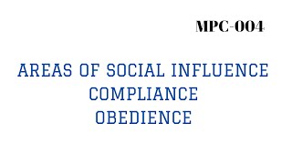 Social Influence  Compliance and Obedience [upl. by Peery172]