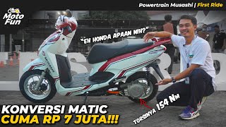 Jajal Mesin Listrik Musashi Rp 7 Jutaan Dapet Kualitas Sebagus Ini  MotoFun Indonesia [upl. by Leontina]