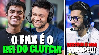 FNX CALOU O FER APÓS ESSE CLUTCH COLDZERA DECIDIU JOGAR MM NA EUROPA [upl. by Ydarb]