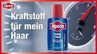 Alpecin CoffeinLiquid  Kraftstoff für mein Haar TVSpot [upl. by Auberta]