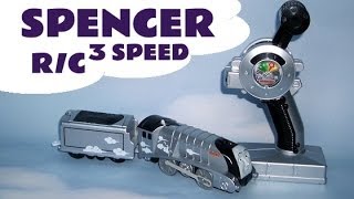 3 SPEED REMOTE CONTROL SPENCER by Trackmaster Thomas The Tank Engine [upl. by Ahseyd]