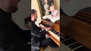 Babys Reaction to Hearing Debussy for the First Time [upl. by Aisaim]