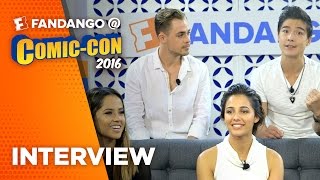 ’Power Rangers Cast Interview – COMIC CON 2016 [upl. by Calisa]