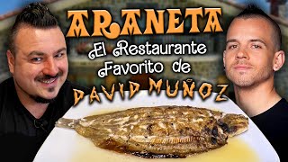 El RESTAURANTE FAVORITO de DAVIZ MUÑOZ en el PAIS VASCO  ARANETA [upl. by Oinotnaesoj]