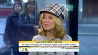 Jackie Evancho interview with Kathie Lee amp Hoda NBC quotSkeptics upset tween singing phenomquot [upl. by Aja]