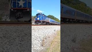 Amtrak Piedmont train P073 arrives in Kannapolis NC 1052024 [upl. by Ativak]