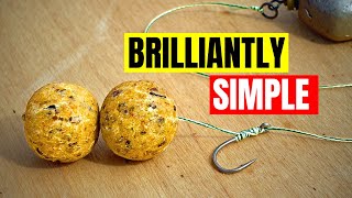 💥 Simple carp rig with TWEAKED inline lead for RIGGY fish [upl. by Kacey]