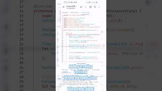 Adding Greeting TextView in Android Application appdevelopment androidide androidstudio [upl. by Behl]