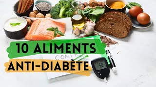 10 meilleurs ALIMENTS pour diabétique [upl. by Akener]