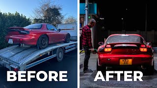 MY MAZDA RX7 AND THE ENGINE REBUILD PART 1 [upl. by Atela]