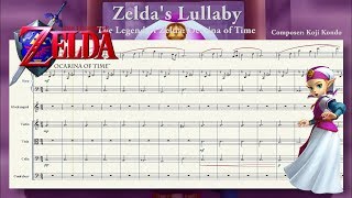 🎼 Zeldas Lullaby Sheet Music  Zelda Ocarina of Time [upl. by Rilda]