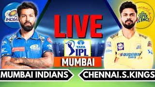 IPL 2024 Live MI vs CSK Live Match  IPL Live Score amp Commentary  Mumbai vs Chennai Live Match [upl. by Eliak]