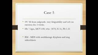 Hematological Approach to cytopenias [upl. by Kay]