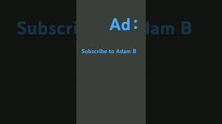 Adam B please react to my channel on your channel [upl. by Stanwin]