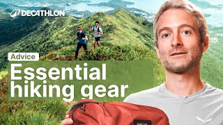 ADVICE  Hiking gear for beginners the 5 essentials 🏕️  Decathlon [upl. by Llebanna]