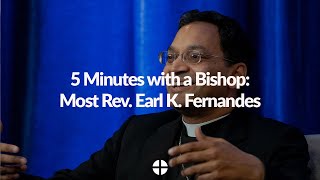 5 minutes with a Bishop Most Rev Earl Fernandes on World Youth Day and more [upl. by Halsy265]