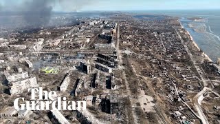 Drone footage shows scale of devastation in Mariupol [upl. by Lerner]