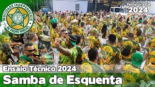 Mocidade 2024  Samba de Esquenta  Ensaio Técnico  Samba ao vivo  ET24 [upl. by Huntington444]