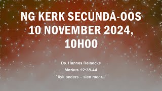 NG Kerk SecundaOos Erediens [upl. by Ysnap]