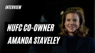 INTERVIEW  Newcastle United CoOwner Amanda Staveley [upl. by Arodnahs460]