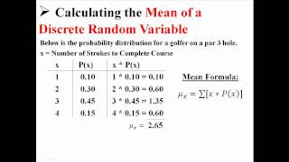 Continuous Random Variables Mean amp Variance [upl. by Aiket474]