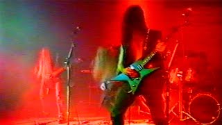 NECROPHOBIC  LIVE 1995  KISTA STOCKHOLM LOCAL TV RARE [upl. by Inod]