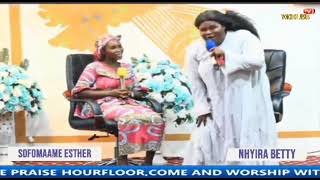 Nhyira Betty and Sofo Maame Esther with Worship amp Prayer songs [upl. by Shurlocke536]