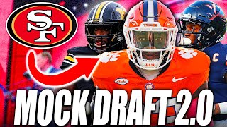 FULL 7 Round 49ers Mock Draft 20 [upl. by Celene]