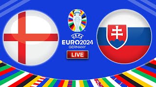 🔴 England vs Slowakei  Uefa Euro 2024  Talk LIVE [upl. by Vashti969]