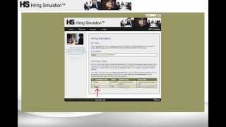 Hiring Simulation Assessment  Candidate Info [upl. by Hafeenah]