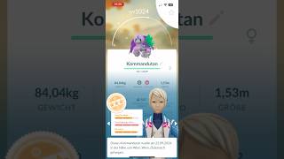 Meine Shiny Kommandutan Sammlung pokemongo shinys pokemon shiny gbl shorts music [upl. by Rodney768]