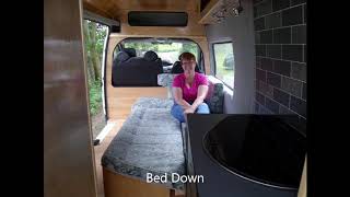 Converting a LDV Maxus to a Campervan Tinyhouse [upl. by Derriey]